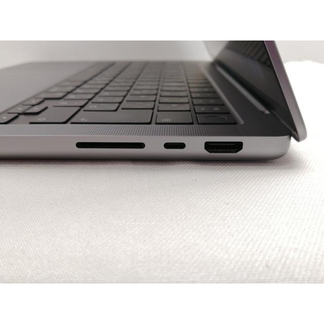 【中古】Apple MacBook Pro 14インチ M1 Pro(CPU:8C/GPU:14C) 16GB/512GB スペースグレイ MKGP3J/A (14インチ, 2021)【仙台駅東口】保証期間１ヶ月【ランクA】の画像