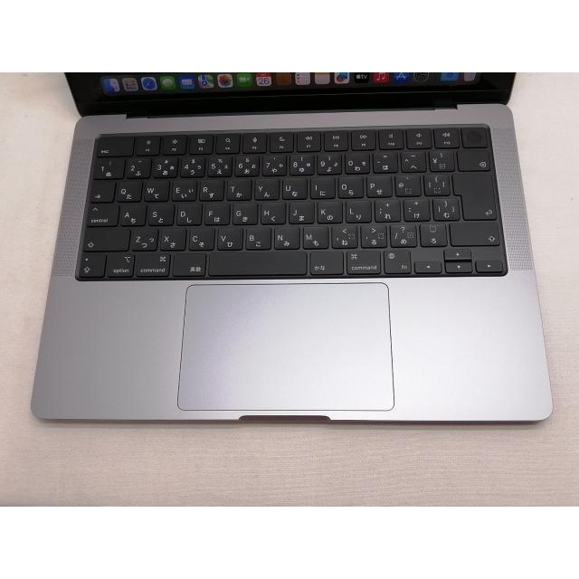 【中古】Apple MacBook Pro 14インチ M1 Pro(CPU:8C/GPU:14C) 16GB/512GB スペースグレイ MKGP3J/A (14インチ, 2021)【仙台駅東口】保証期間１ヶ月【ランクA】の画像
