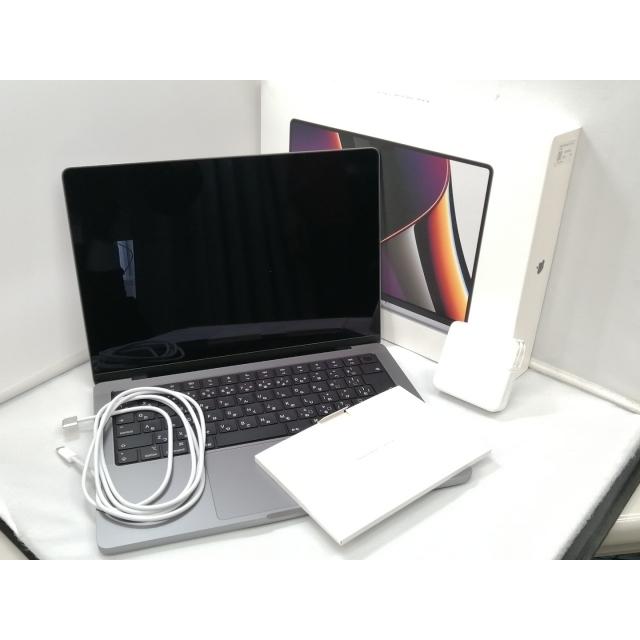 【中古】Apple MacBook Pro 14インチ M1 Pro(CPU:8C/GPU:14C) 16GB/512GB スペースグレイ MKGP3J/A (14インチ, 2021)【仙台駅東口】保証期間１ヶ月【ランクA】の画像