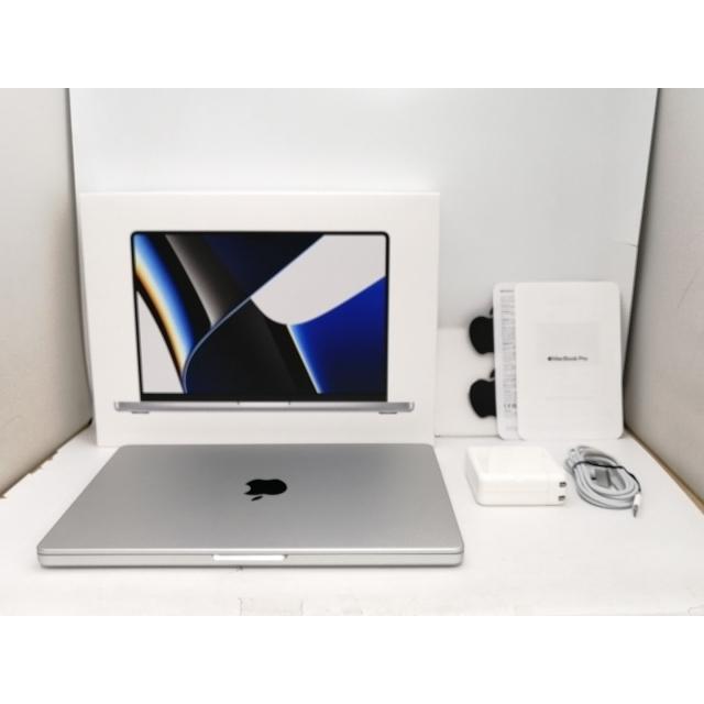 【中古】Apple MacBook Pro 14インチ M1 Pro(CPU:10C/GPU:16C) 16GB/1TB シルバー MKGT3J/A (14インチ, 2021)【新宿2】保証期間１ヶ月【ランクB】の画像