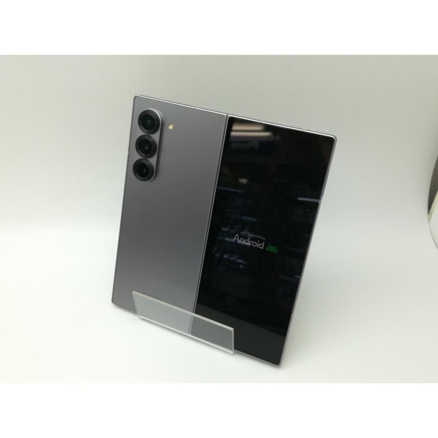 中古】SAMSUNG 国内版 【SIMフリー】 Galaxy Z Fold6 シルバーシャドウ
