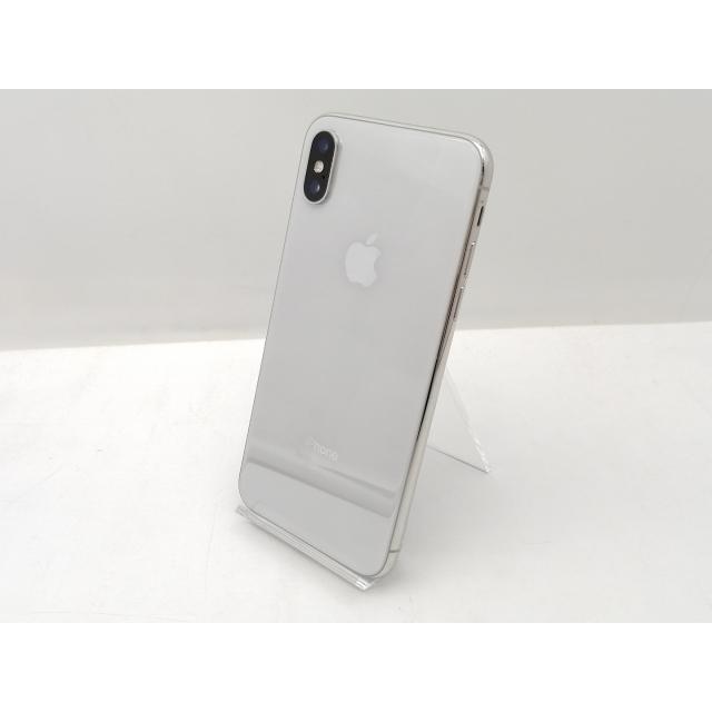 中古】Apple docomo 【SIMロックあり】 iPhone X 256GB シルバー