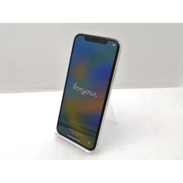 中古】Apple docomo 【SIMロックあり】 iPhone X 256GB シルバー