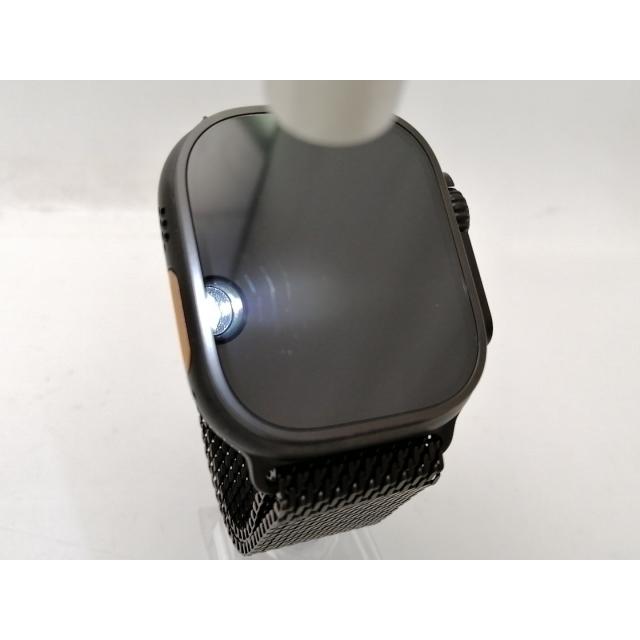 【中古】Apple Apple Watch Ultra3 49mm Cellular ブラックチタニウムケース/ブラックチタニウムミラネーゼループL MF1T4J/A【新宿2】保証期間１ヶ月【ランクB】の画像