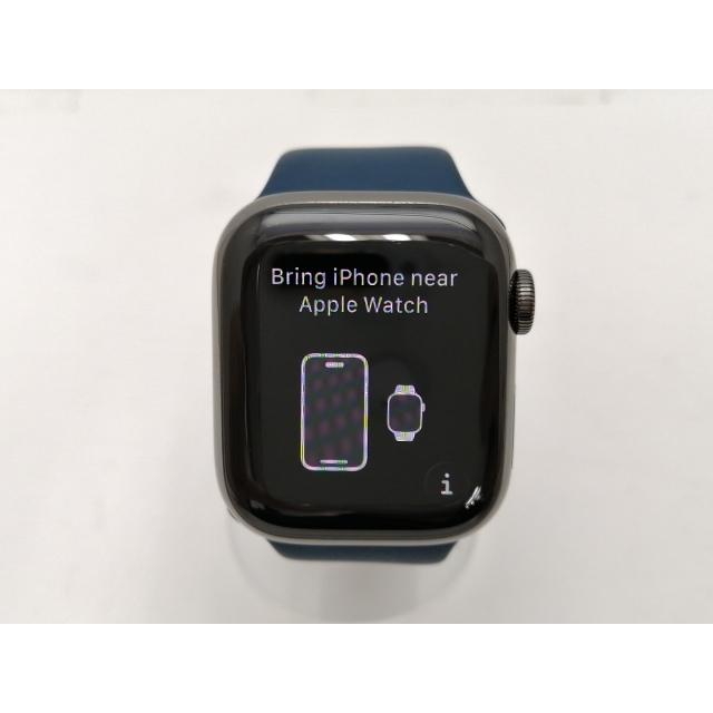 中古】Apple Apple Watch Series7 41mm Cellular グラファイト
