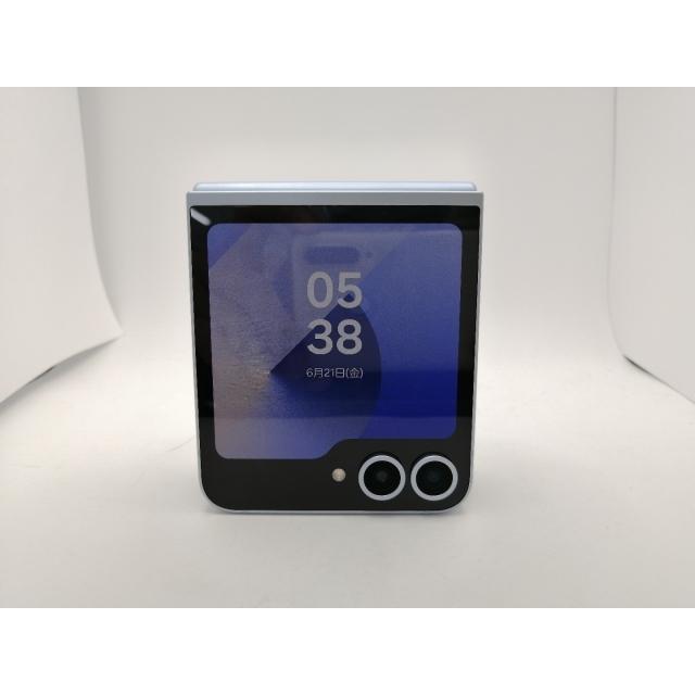 中古】SAMSUNG au 【SIMフリー】 Galaxy Z Flip6 ブルー 12GB 256GB