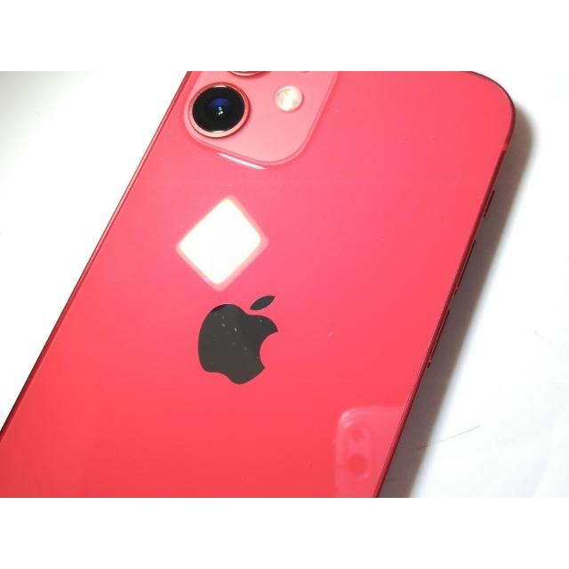 【中古】Apple au 【SIMロック解除済み】 iPhone 12 mini 128GB (PRODUCT)RED MGDN3J/A【中野】保証期間１ヶ月【ランクC】の画像