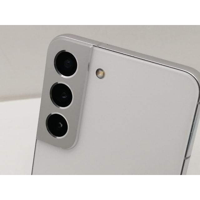 中古】SAMSUNG au 【SIMフリー】 Galaxy S22 ファントムホワイト 8GB
