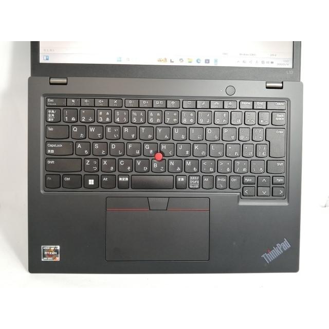 【中古】Lenovo ThinkPad L13 Gen 4 AMD 21FN001GJP ブラック【R3-7330U 16G 256G(SSD) WiFi 13.3LCD】【新宿】保証期間１ヶ月【ランクA】の画像