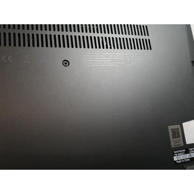 【中古】Lenovo ThinkPad L13 Gen 4 AMD 21FN001GJP ブラック【R3-7330U 16G 256G(SSD) WiFi 13.3LCD】【新宿】保証期間１ヶ月【ランクA】の画像