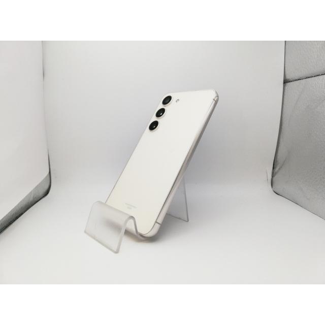 中古】SAMSUNG au 【SIMフリー】 Galaxy S23 クリーム 8GB 256GB SCG19