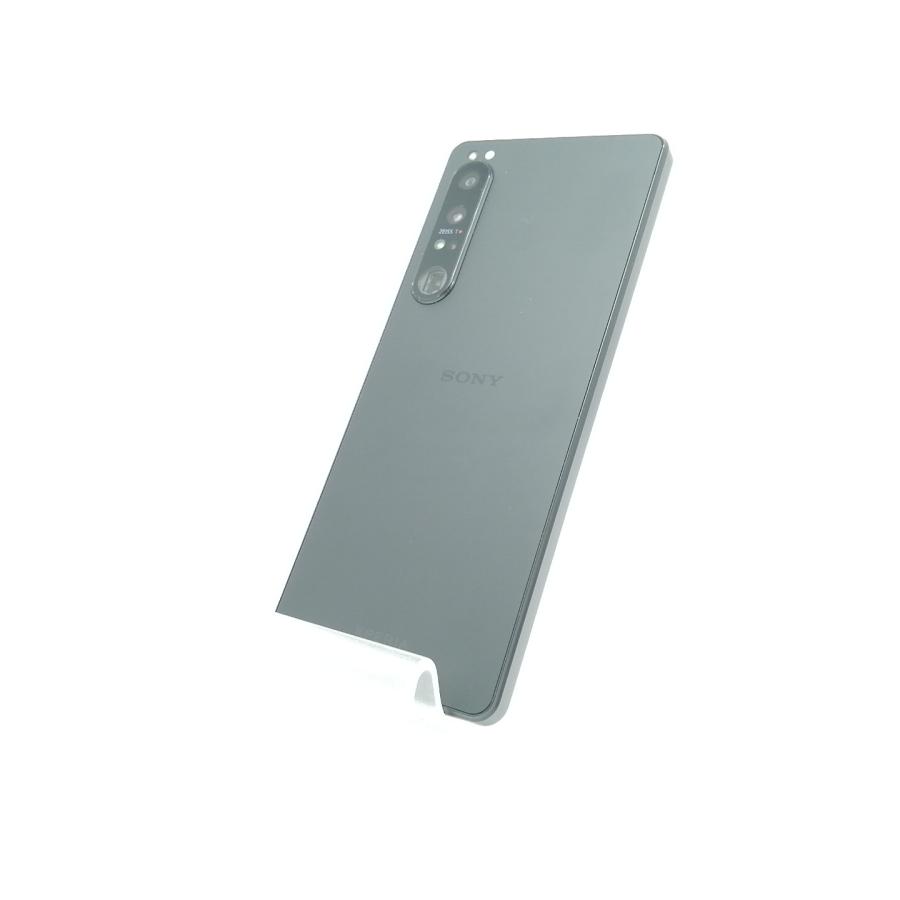 中古】SONY au 【SIMフリー】 Xperia 1 IV ブラック 12GB 256GB SOG06