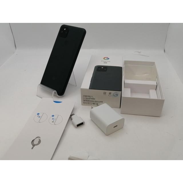 中古】Google 国内版 【SIMフリー】 Pixel 5a (5G) Mostly Black 6GB