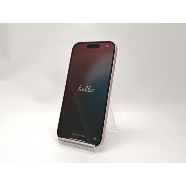 中古】Apple docomo 【SIMフリー】 iPhone 15 128GB ピンク MTMJ3J/A