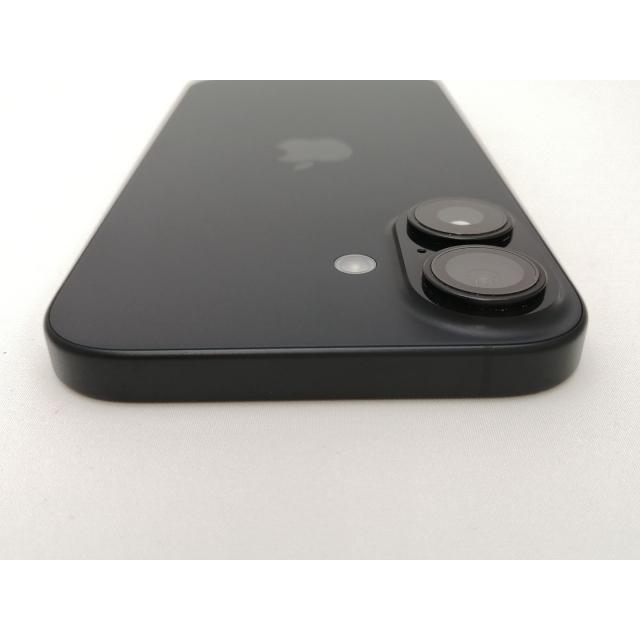 【中古】Apple SoftBank 【SIMフリー】 iPhone 16 128GB ブラック MYDQ3J/A【新宿2】保証期間１ヶ月【ランクA】の画像