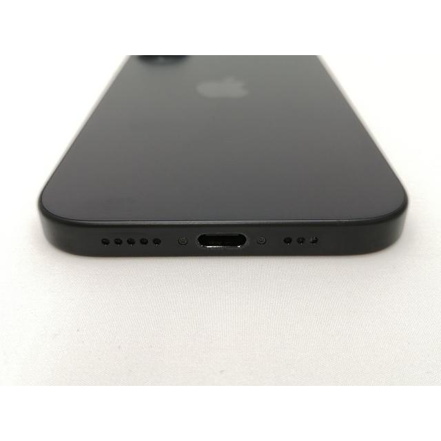 【中古】Apple SoftBank 【SIMフリー】 iPhone 16 128GB ブラック MYDQ3J/A【新宿2】保証期間１ヶ月【ランクA】の画像
