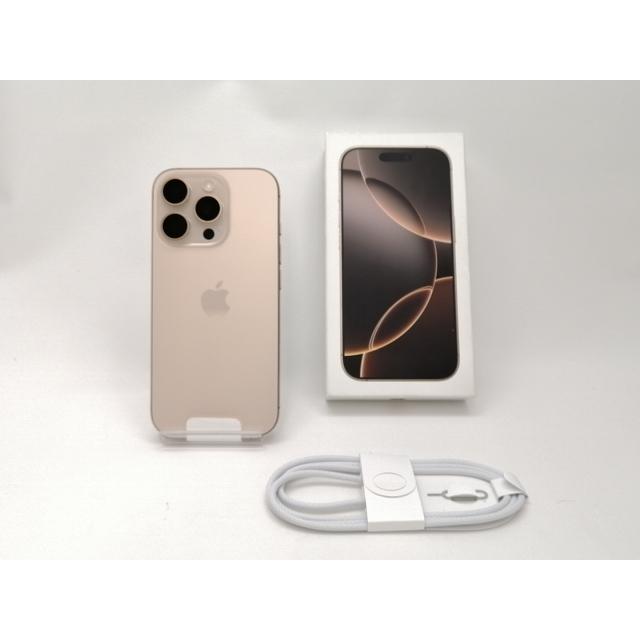 未使用】Apple docomo 【SIMフリー】 iPhone 16 Pro 128GB デザート