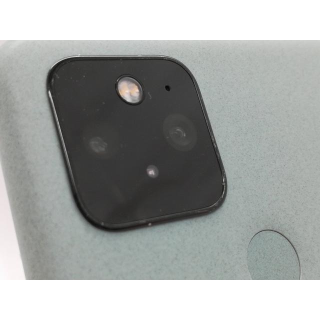 中古】Google au 【SIMロック解除済み】 Pixel 5 Sorta Sage 8GB 128GB