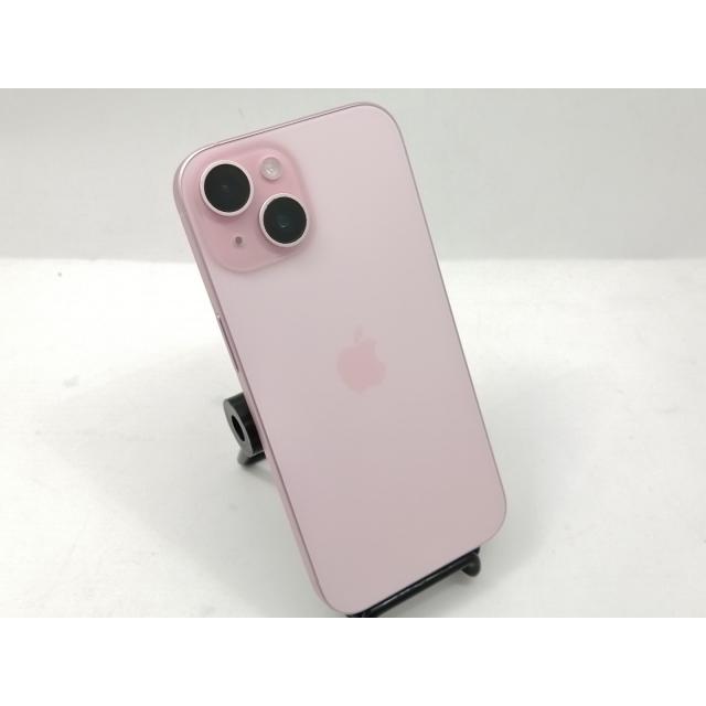 中古】Apple 国内版 【SIMフリー】 iPhone 15 256GB ピンク MTMP3J/A
