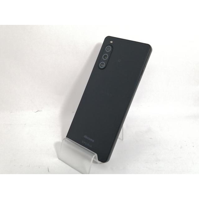 中古】SONY docomo 【SIMフリー】 Xperia 10 V ブラック 6GB 128GB SO