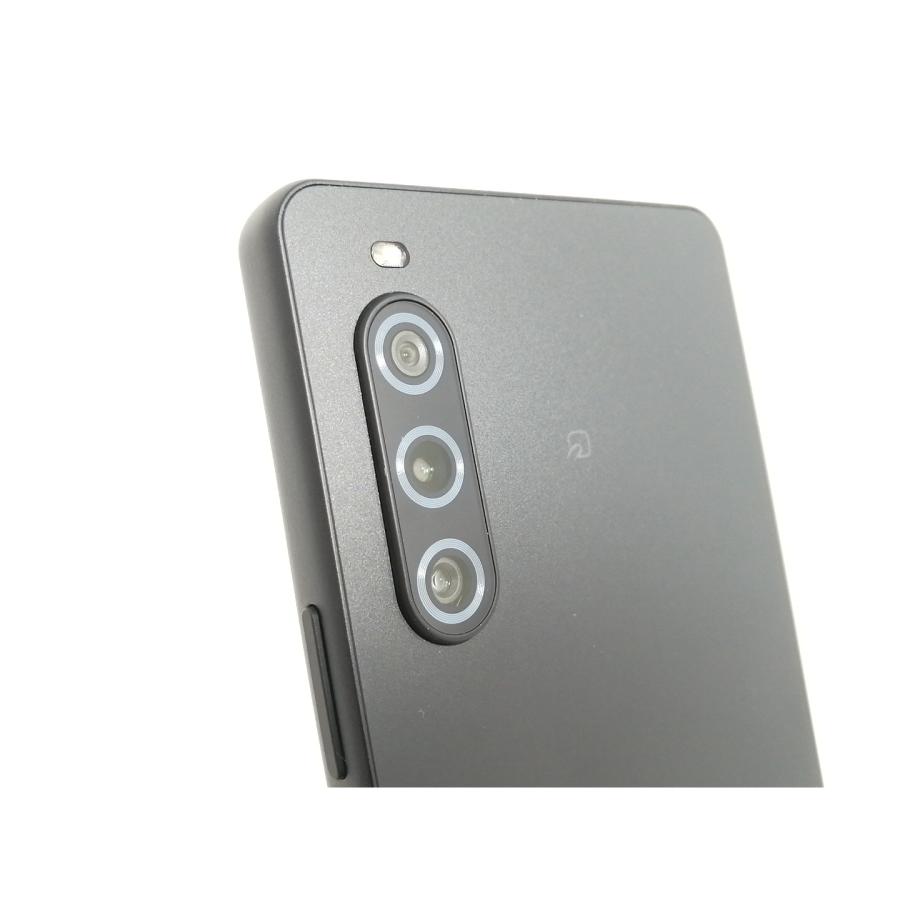 中古】SONY docomo 【SIMフリー】 Xperia 10 V ブラック 6GB 128GB SO
