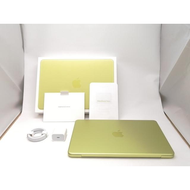 【中古】Apple MacBook Neo 13インチ A18 Pro(CPU:6C/GPU:5C) 8GB/256GB シトラス MHFD4J/A (13インチ,A18 Pro)【新宿2】保証期間１ヶ月【ランクA】の画像