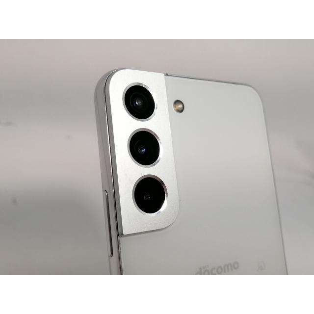 中古】SAMSUNG docomo 【SIMフリー】 Galaxy S22 ファントムホワイト