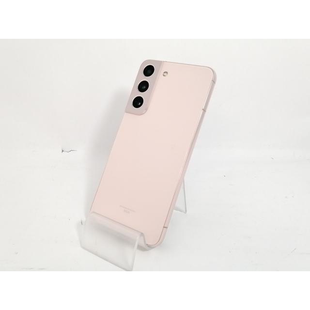 中古】SAMSUNG au 【SIMフリー】 Galaxy S22 ピンクゴールド 8GB 256GB