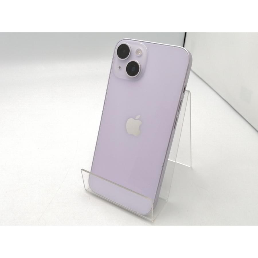 中古】Apple 国内版 【SIMフリー】 iPhone 14 256GB パープル MPW93J/A 