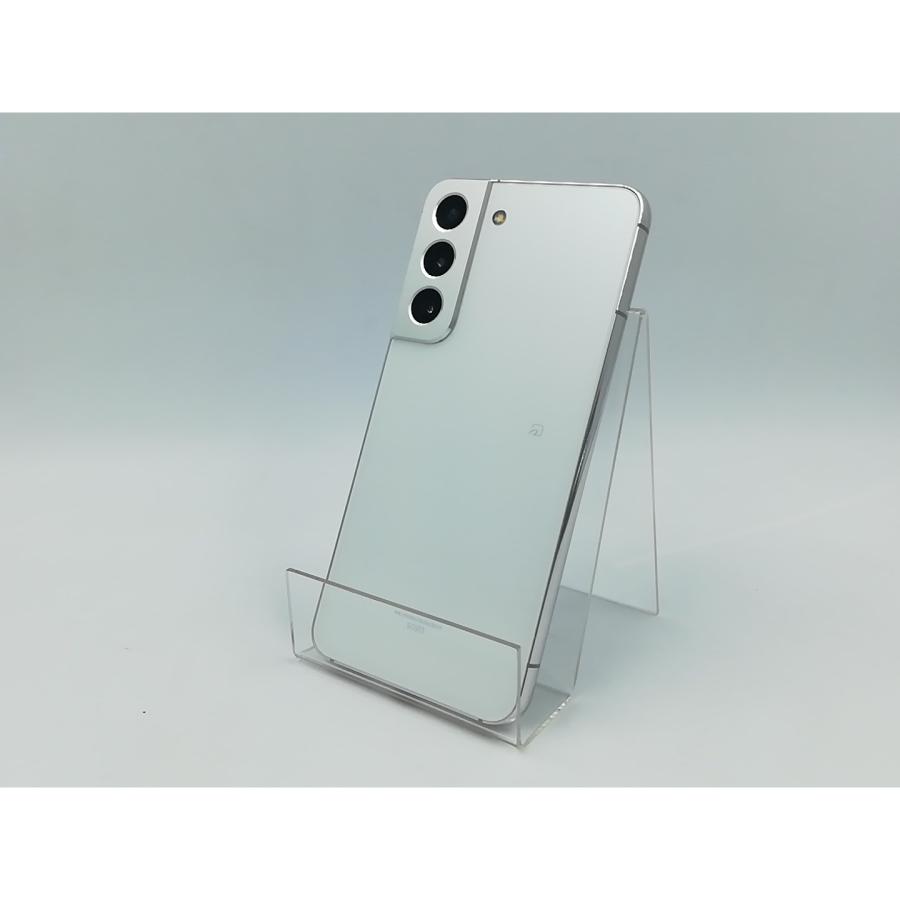 中古】SAMSUNG au 【SIMフリー】 Galaxy S22 ファントムホワイト 8GB