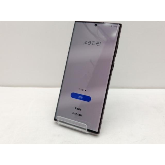 中古】SAMSUNG docomo 【SIMフリー】 Galaxy S22 Ultra バーガンディ