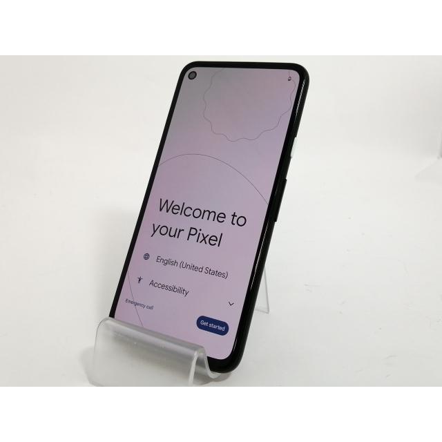 中古】Google 国内版 【SIMフリー】 Pixel 4a (4G) Just Black 6GB