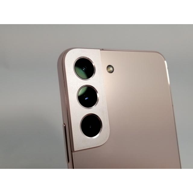 中古】SAMSUNG au 【SIMフリー】 Galaxy S22 ピンクゴールド 8GB 256GB