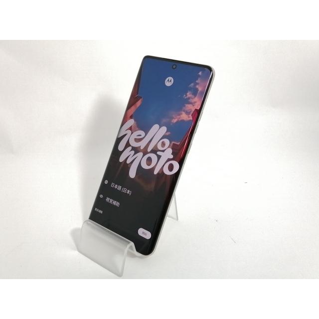 中古】MOTOROLA SoftBank 【SIMフリー】 motorola edge 50s pro バニラ