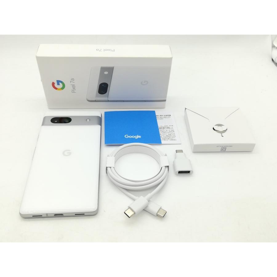 【中古】Google au 【SIMフリー】 Pixel 7a スノー 8GB 128GB G82U8【吉祥寺南口】保証期間１ヶ月【ランクA】｜janpara｜08