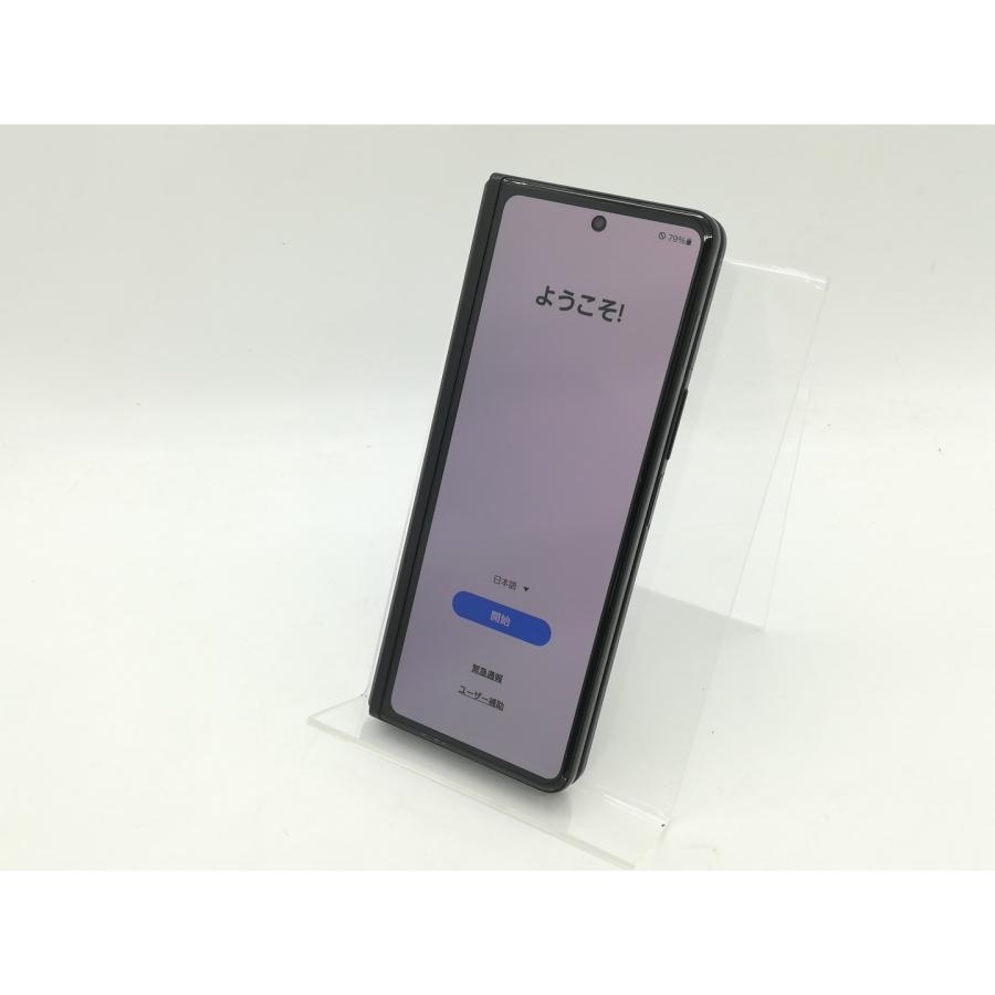 【中古】SAMSUNG docomo 【SIMフリー】 Galaxy Z Fold3 5G ファントムブラック 12GB 256GB SC-55B【吉祥寺南口】保証期間１ヶ月【ランクA】｜janpara｜03