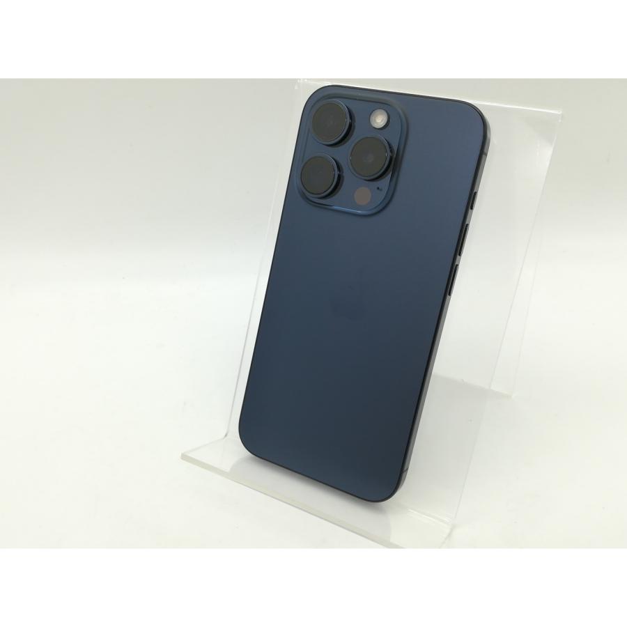 中古】Apple 海外版 【SIMフリー】 iPhone 15 Pro 128GB ブルー 