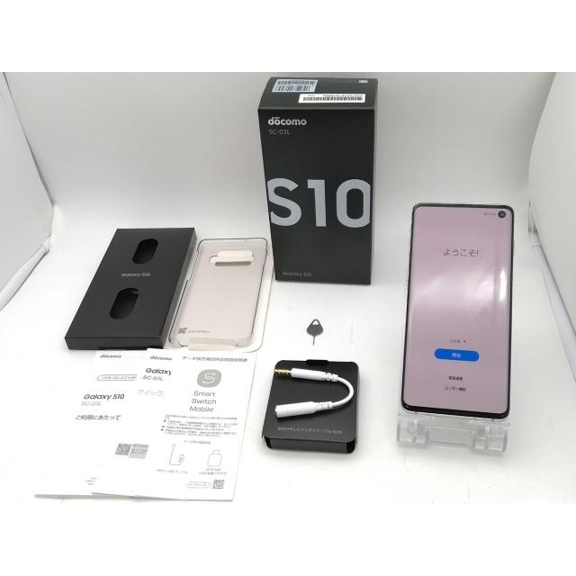 【中古】SAMSUNG docomo 【SIMロック解除済み】 Galaxy S10 SC-03L Prism White【ECセンター】保証期間１ヶ月【ランクC】｜janpara｜08