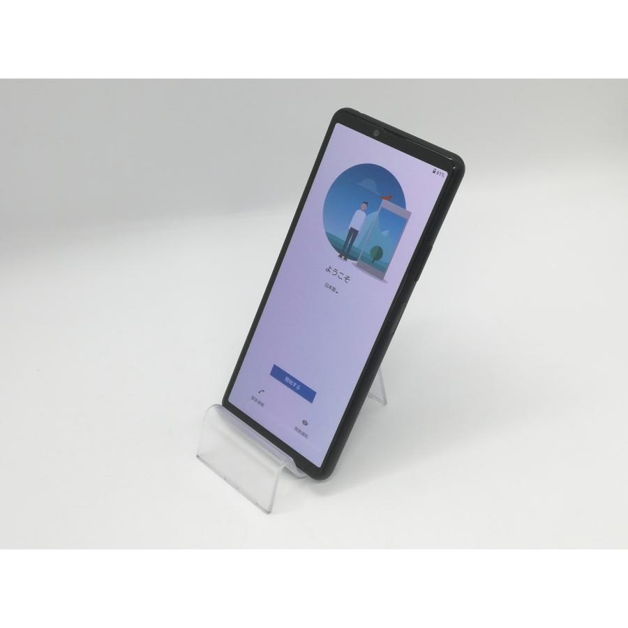 【中古】SONY au 【SIMロック解除済み】 Xperia 10 III ブラック 6GB 128GB SOG04【大宮東口】保証期間１ヶ月【ランクA】｜janpara｜02