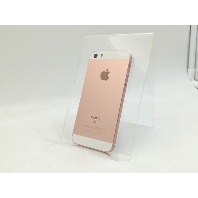中古】Apple au 【SIMロックあり】 iPhone SE （第1世代） 32GB ローズ 