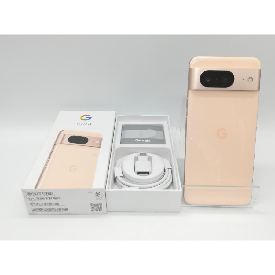 中古】Google 国内版 【SIMフリー】 Pixel 8 ローズ 8GB 128GB GZPF0 