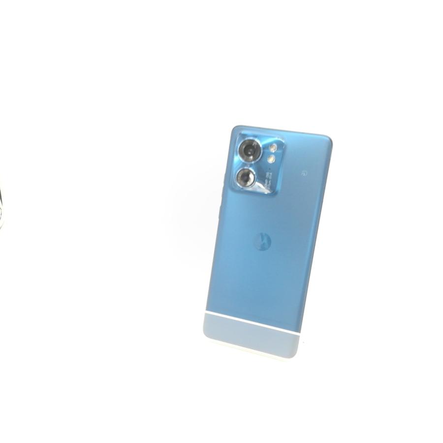 中古】MOTOROLA 国内版 【SIMフリー】 edge 40 ルナブルー 8GB 256GB 