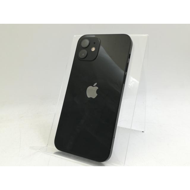 中古】Apple SoftBank 【SIMロック解除済み】 iPhone 12 64GB ブラック 