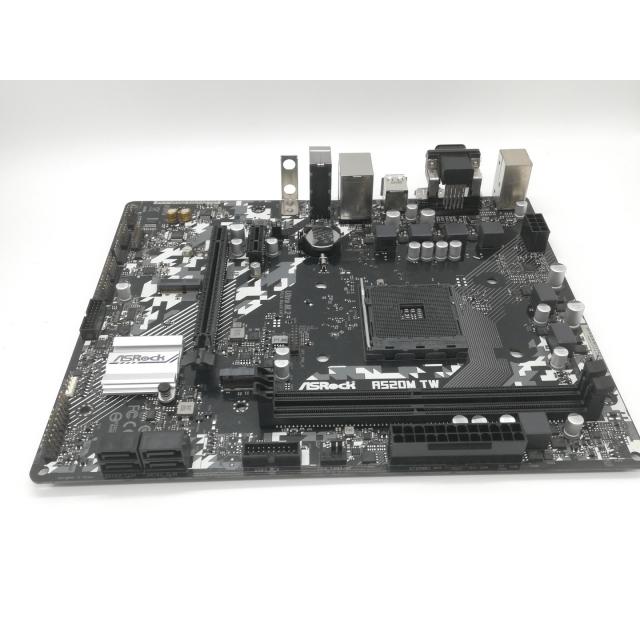 ASRock A520M TW＋Ryzen5 3500 中古 中古】ASRock A520M-TW A520/AM4/MicroATX【広島本通】保証期間1週間