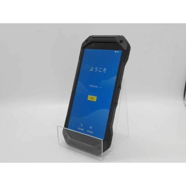 中古】KYOCERA au 【SIMロック解除済み】 TORQUE 5G ブラック