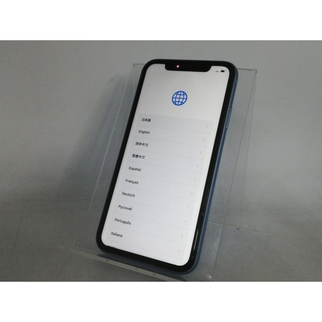 中古】Apple au 【SIMロック解除済み】 iPhone XR 64GB ブルー MT0E2J