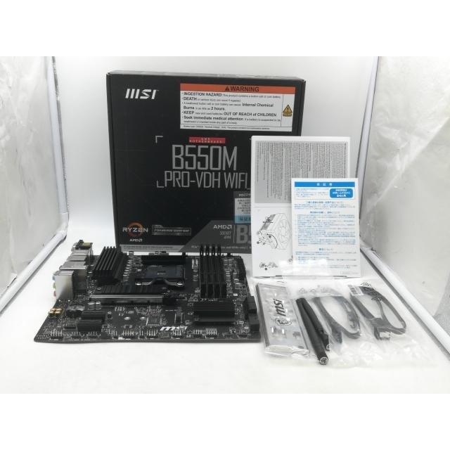 中古】MSI B550M PRO-VDH WIFI B550/AM4/11ac+BT4.2/MicroATX 中古】MSI B550M PRO-VDH WIFI B550/AM4/11ac+BT4.2/MicroATX