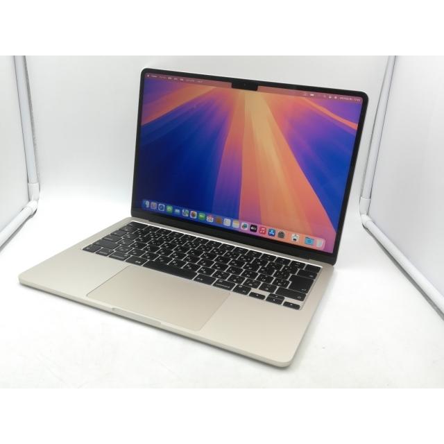 美品 MacBook air m2 8g 256GB 13㌅スターライト MacBook 中古 販売】MacBook Air M2 / 13インチ / 2022(2024