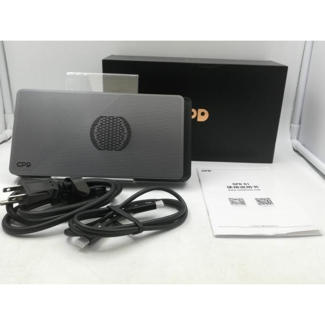 中古】GPD GPD G1 2024 【eGPU(RX7600MXT/8GB) Thunderbolt3/4 USB4