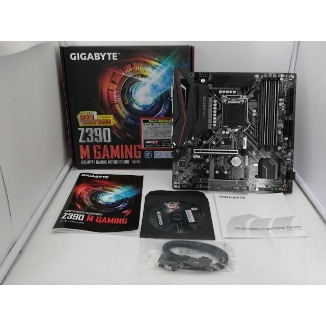 中古】GIGABYTE Z390 M GAMING Z390/LGA1151/MicroATX【大宮東口】保証